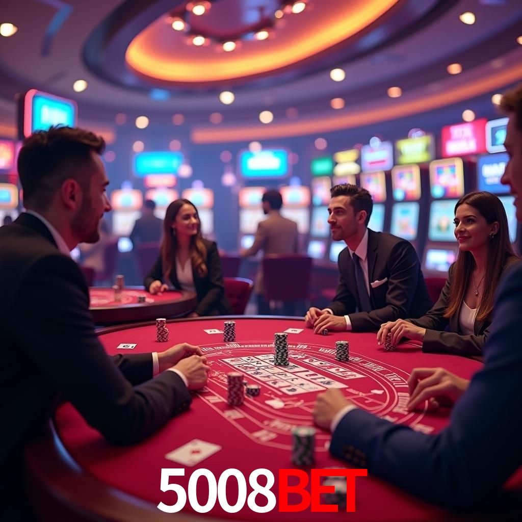 A Experiência Imersiva dos Cassinos Ao Vivo no 5008BET